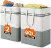 Lifewit 80L Large Collapsible Laundry Hamper