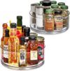 Sorbus 9 Inch Clear Lazy Susan Organizer