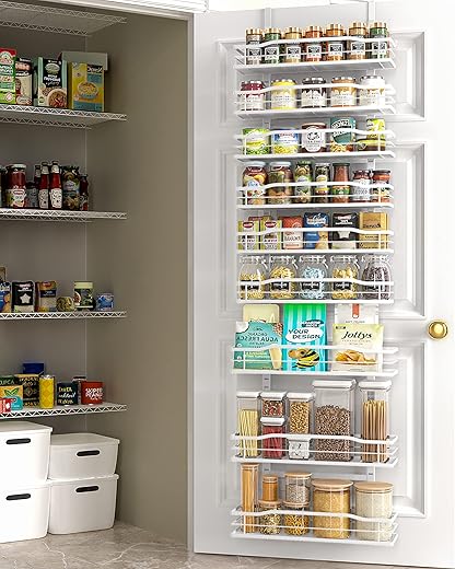 Moforoco 9-Tier Over Door Pantry Organizer