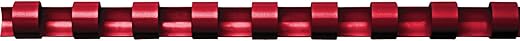 Fellowes A4 Plastic Binding Combs - Red, 25 Pack