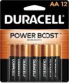 DURACELL AA Batteries With Power Boost, 12 Count