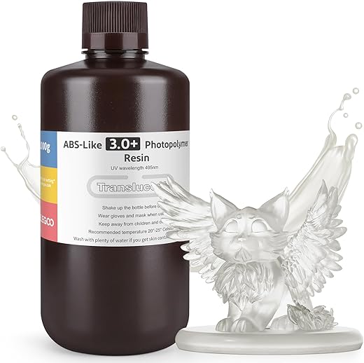 ELEGOO ABS-Like Resin 3.0 Plus, Rapid UV-Curing Resin