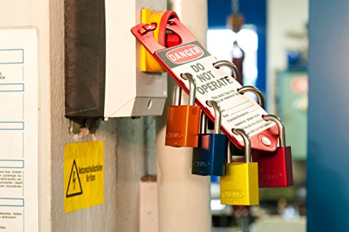 ABUS Red 72/30 Lockout Safety Padlock Set - Image 4