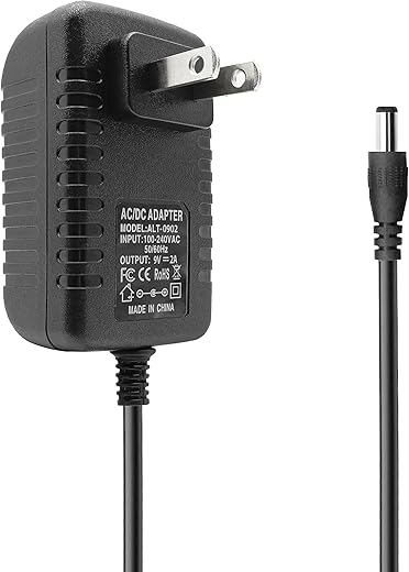YOOFONE AC Adapter 9V 2A Power Supply