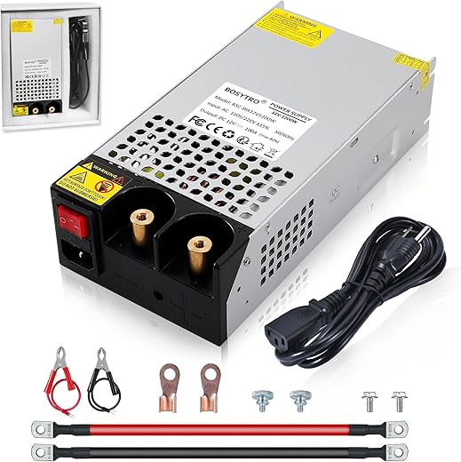 BOSYTRO AC To DC Converter 12V 1200W Max