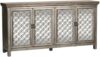 LIBERTY FURNITURE INDUSTRIES, INC. Accent Cabinet, White Dusty Wax Finish