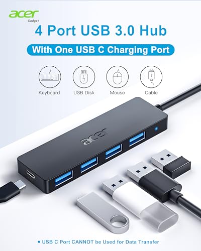 acer 4 In 1 USB Hub Bundle Adapter - Image 3
