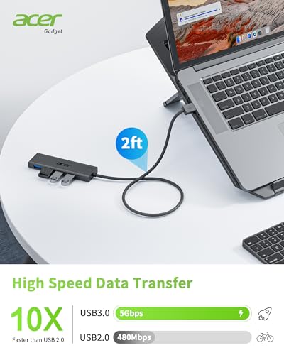 acer 4 In 1 USB Hub Bundle Adapter - Image 4
