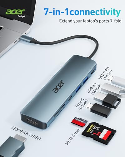 acer 4K USB C Hub Bundle With HDMI - Image 3