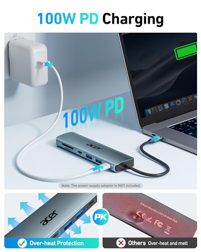 acer 4K USB C Hub Bundle With HDMI - Image 4
