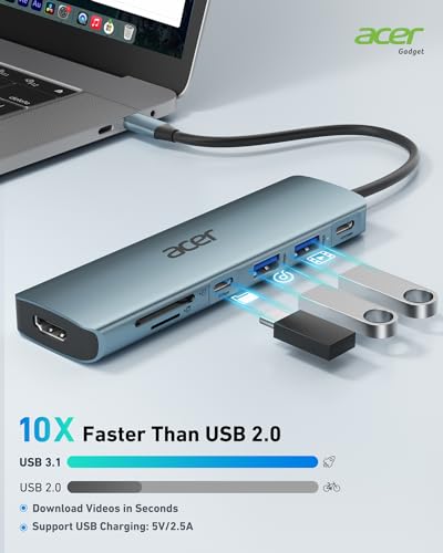 acer 4K USB C Hub Bundle With HDMI - Image 5