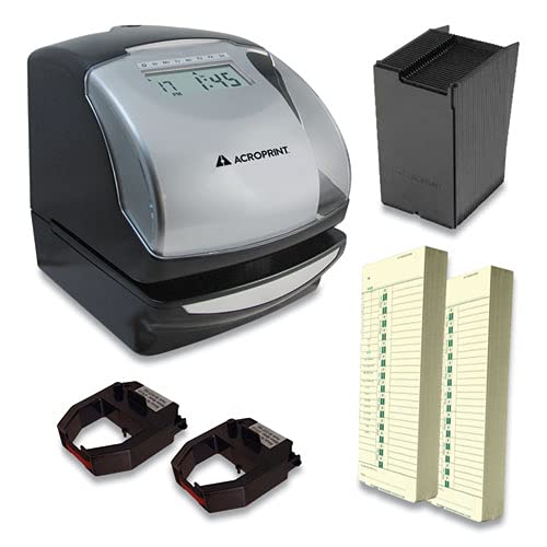 Acroprint ES900 Time Clock Bundle, Digital Display - Image 2
