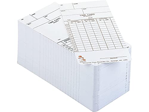 Acroprint Model ATR121 Weekly/Biweekly Time Cards - Image 2