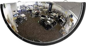 Vision Metalizers Acrylic Bubble Half Dome Mirror 18”