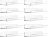 upsimples Acrylic Wall Storage Shelves, 15″ Bookshelves