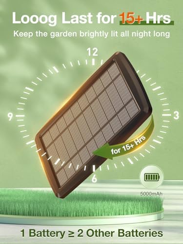 addlon 54FT Solar String Lights Outdoor - Image 2