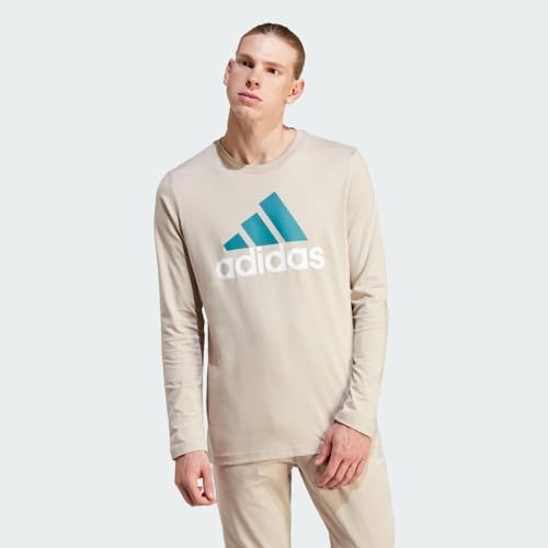 adidas Men's Essentials Long-Sleeve T-Shirt - Image 2
