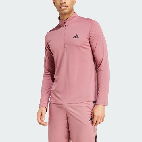 adidas Men's Train Essentials Quarter-Zip T-Shirt - Image 4