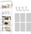 HOMEFORT Adjustable Metal Wire Shelf With Liners