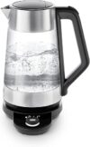 OXO Adjustable Temperature Electric Kettle, Clear