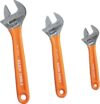 Klein Tools Adjustable Wrench Set, Extra Capacity, 3-Piece