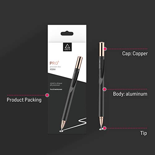 adonit Pro 4 Black Luxury Stylus Pen - Image 2