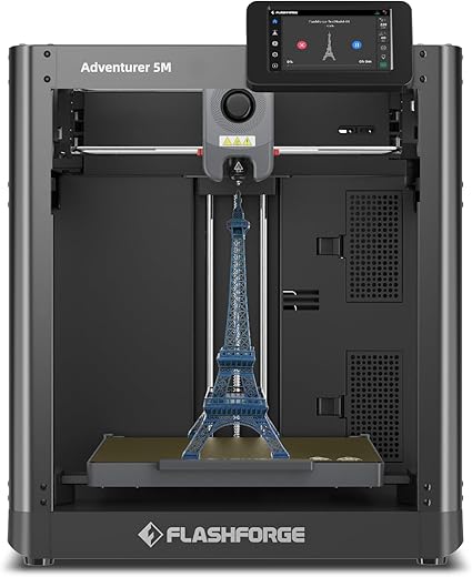 FLASHFORGE Adventurer 5M 600mm/s High-Speed 3D Printer