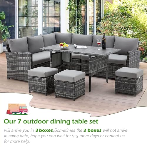 AECOJOY 7-Piece Outdoor Patio Furniture Set - Image 5