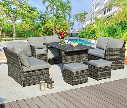 AECOJOY 7-Piece Outdoor Patio Furniture Set - Image 2