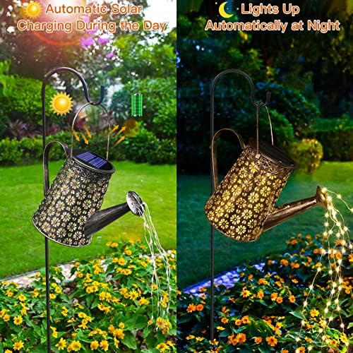 Afootry Solar Watering Can With Lights - Image 3