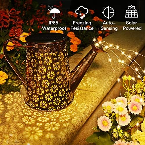Afootry Solar Watering Can With Lights - Image 2