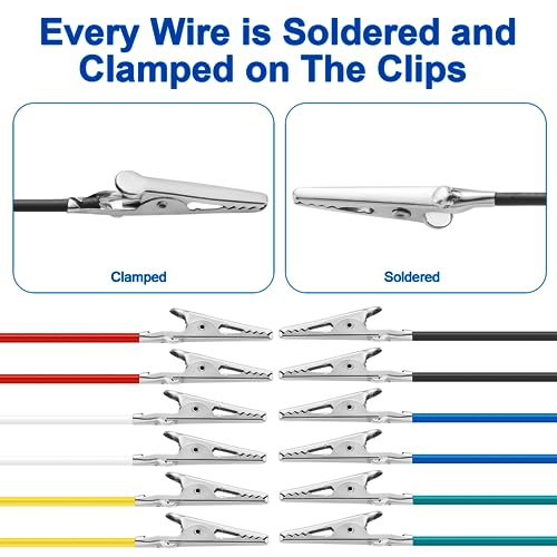 Aielinmk Alligator Clips Electrical Test Leads Set - Image 2