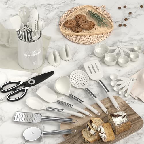 AIKKIL Kitchen Utensils Set - 30 PCS Silicone Tools - Image 2