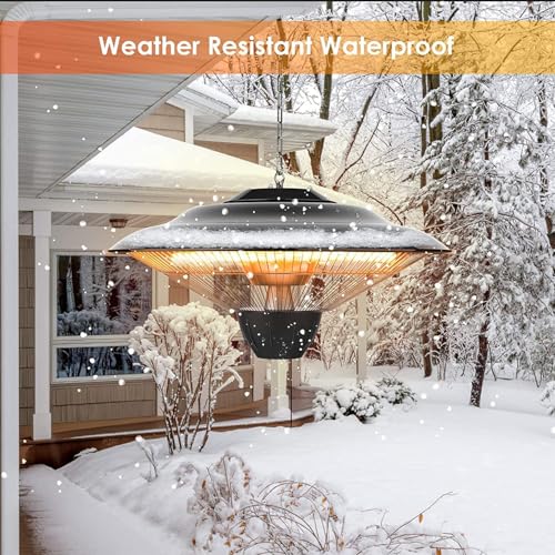 Air Choice Infrared Electric Patio Heater, 1500W - Image 4