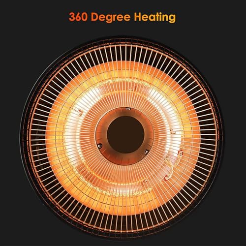 Air Choice Infrared Electric Patio Heater, 1500W - Image 5