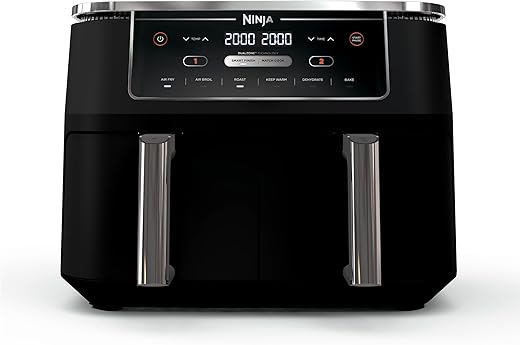 Ninja Air Fryer 10-in-1, 10 QT, Black, DZ302