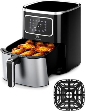 Kitchen Elite Air Fryer Oven 5.5 Qt, Digital Cooker