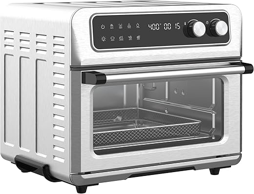 HOMCOM Air Fryer Toaster Oven, 21QT 8-In-1