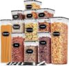 PRAKI Airtight Food Storage Containers, 12PCS