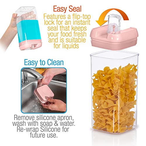 Alphx Innovations Set Of 7 Airtight Food Storage Containers - Image 4