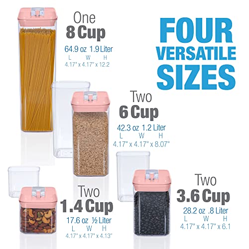 Alphx Innovations Set Of 7 Airtight Food Storage Containers - Image 5