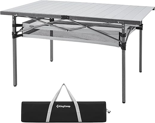 KingCamp Aluminum Compact Roll Up Table