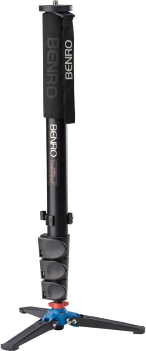 Benro Aluminum Flip-Lock Monopod A48FD, Black
