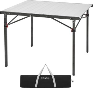 KingCamp Aluminum Folding Lightweight Portable Camping Table