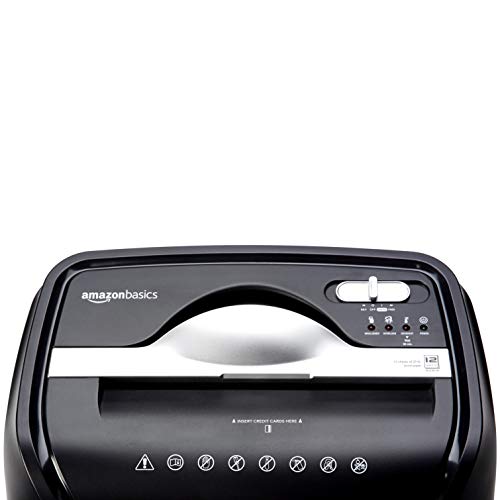 Amazon Basics 12 Sheet Cross Cut Paper Shredder - Image 2