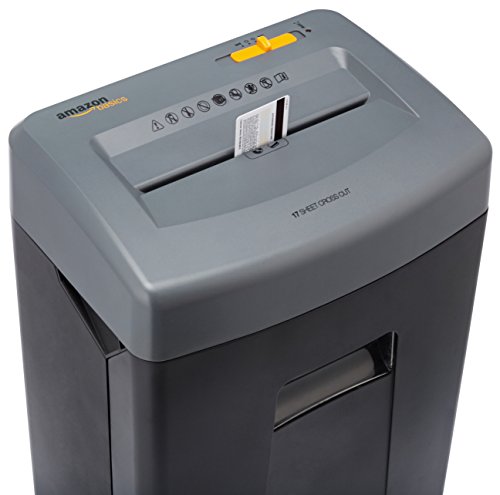 Amazon Basics 17-Sheet Cross Cut Shredder, Black - Image 4