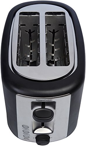 Amazon Basics 2 Slice Extra Wide Slot Toaster - Image 4