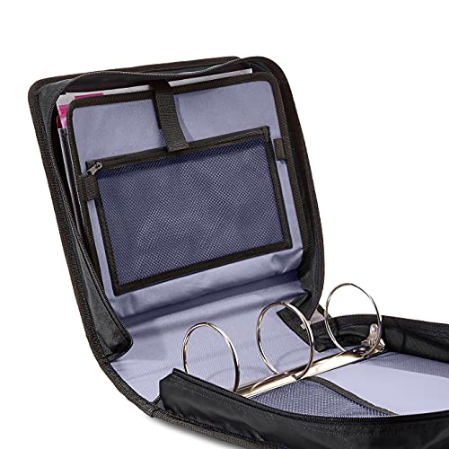 Amazon Basics 3-Ring Binder With Zipper, 3 Inch - Image 5