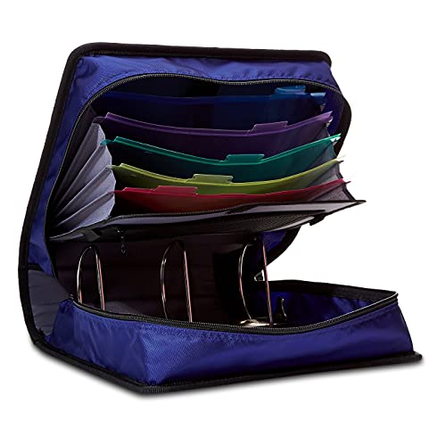 Amazon Basics 3-Ring Binder With Zipper, ZH1803159F - Image 4
