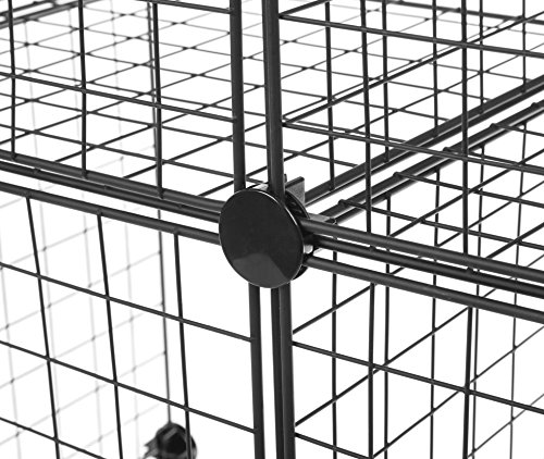 Amazon Basics 6-Cube Wire Grid Storage Shelves - Image 3